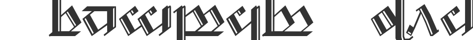 Tengwar Noldor-A font preview