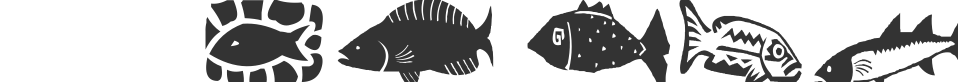 AEZ my pet fish font preview