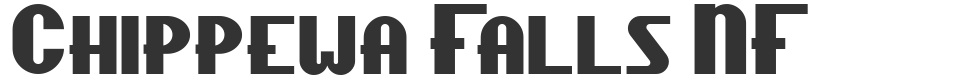 Chippewa Falls NF font preview