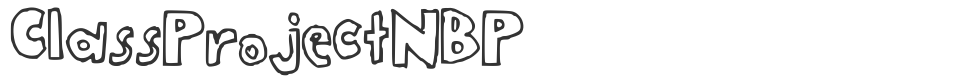 ClassProjectNBP font preview
