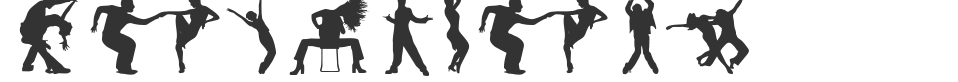 Dancebats font preview