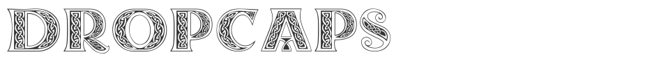 DropCaps font preview