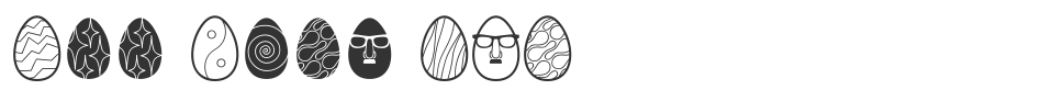 Egg Hunt BTN font preview