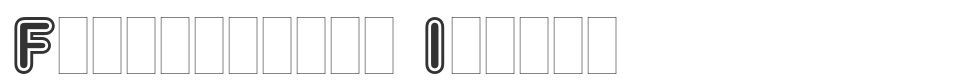 Frankfurter Inline font preview