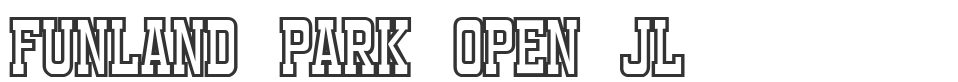 Funland Park Open JL font preview
