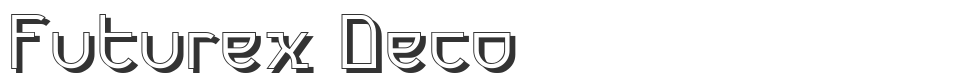 Futurex Deco font preview