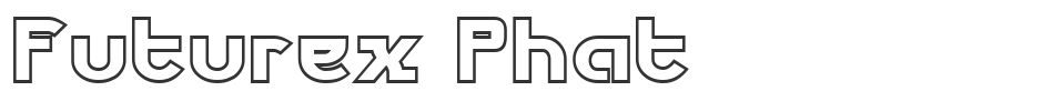Futurex Phat font preview