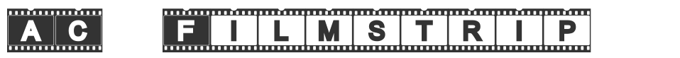 AC Filmstrip font preview