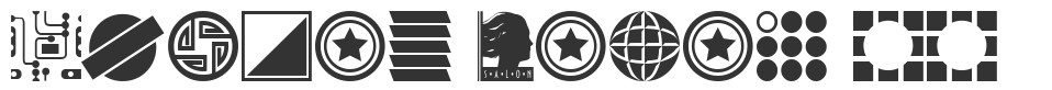 Haxton Logos TT font preview