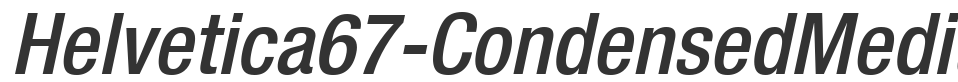 Helvetica67-CondensedMedium font preview