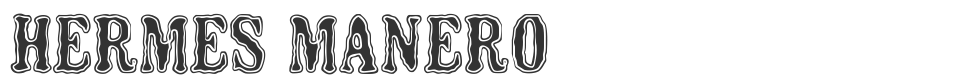 HERMES MANERO font preview