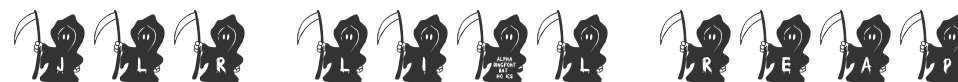 JLR Li'l Reaper font preview