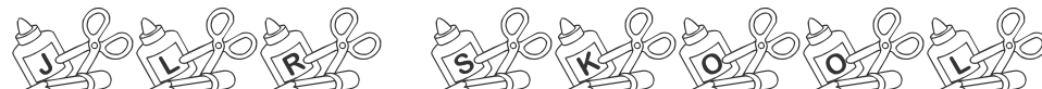 JLR Skool Dayz font preview