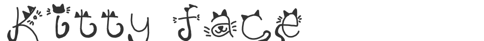 Kitty face font preview