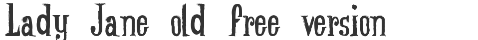 Lady-Jane-old_free-version font preview