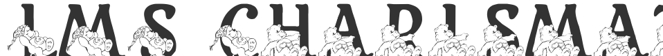 LMS Charismatic Care Bears font preview
