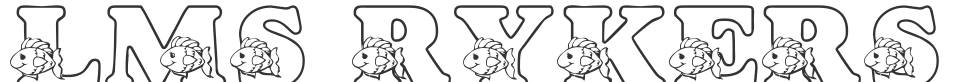 LMS Rykers Fish font preview
