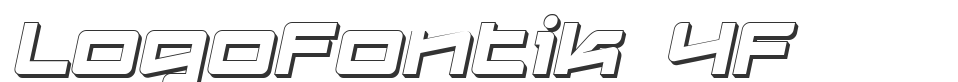 Logofontik 4F font preview