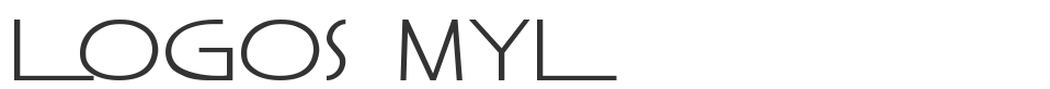 Logos Myl font preview