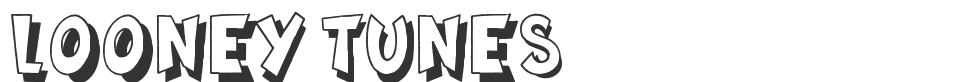 looney tunes font preview