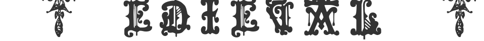 Medieval Sorcerer Ornamental font preview