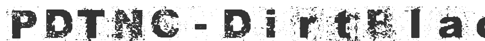 PDTNC-DirtBlackGrunge font preview