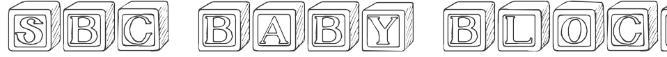 SBC Baby Blocks font preview