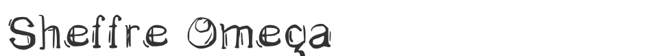 Sheffre Omega font preview