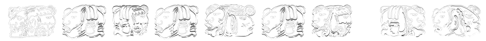 Sipirit of Montezuma Four font preview