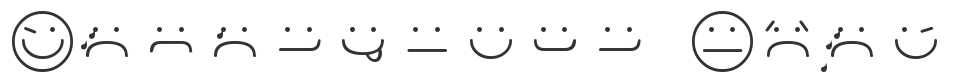 Smileyface Font 3 font preview