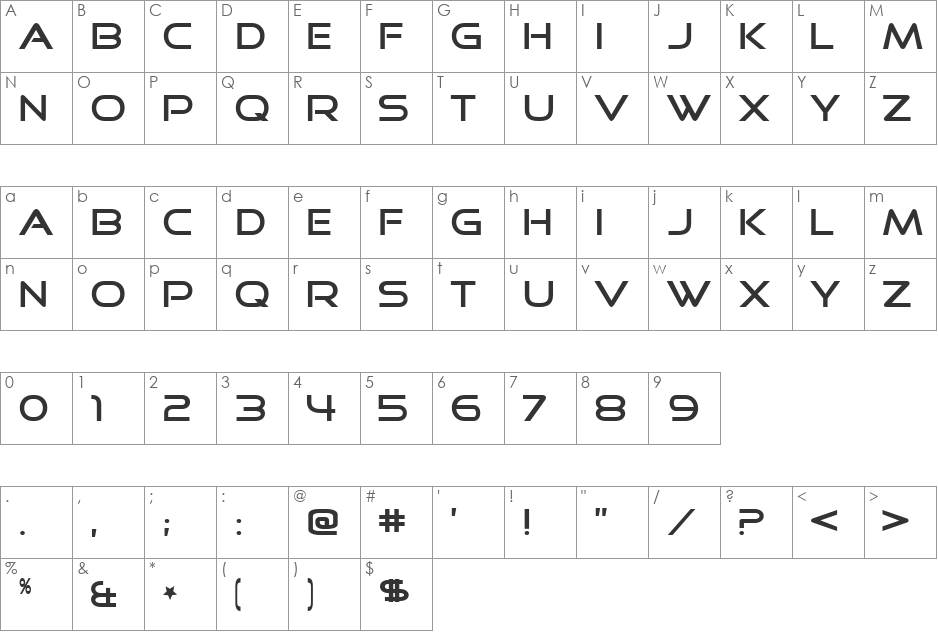 Top 10 font character map preview
