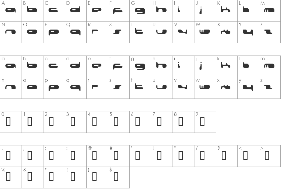 080203 font character map preview