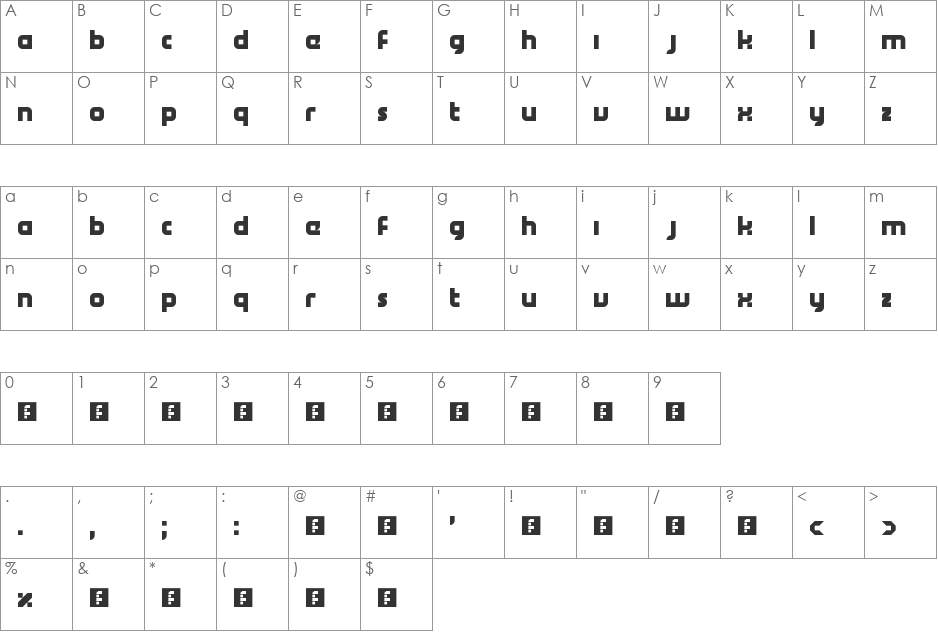 bugis ex mks font character map preview