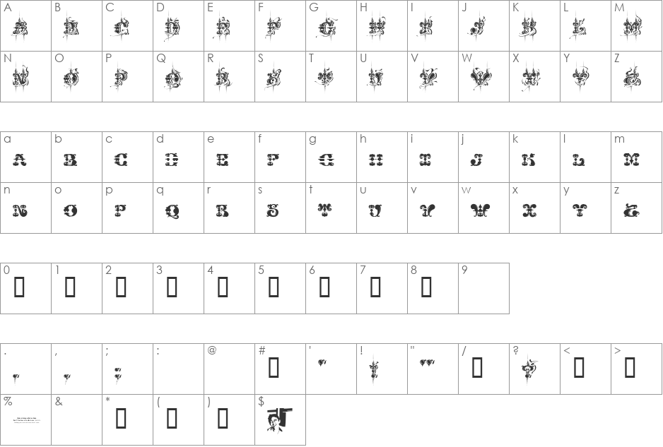 CHASE ZEN JINGLETRUCK KARACHI font character map preview