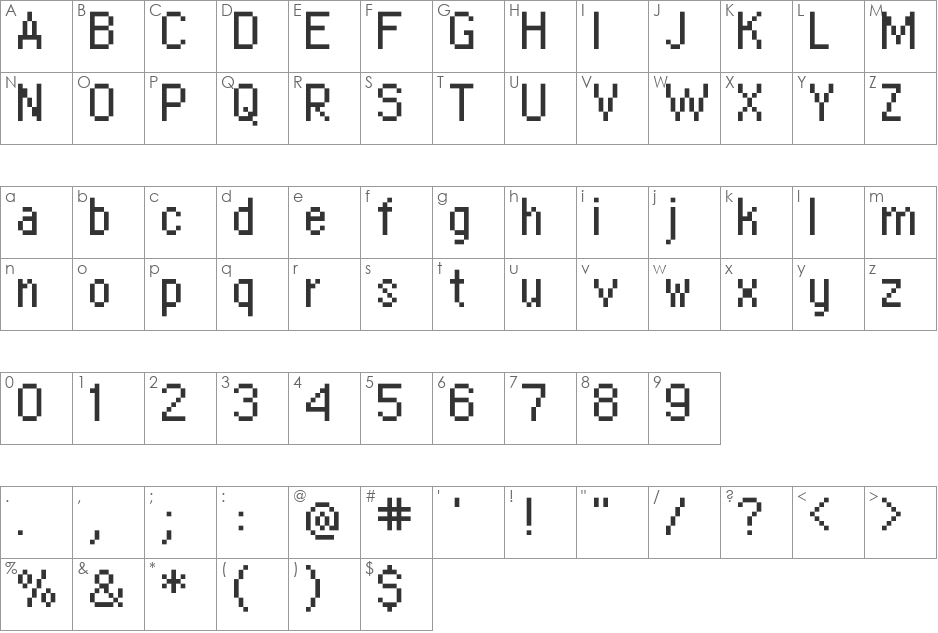 copy 08_55 font character map preview