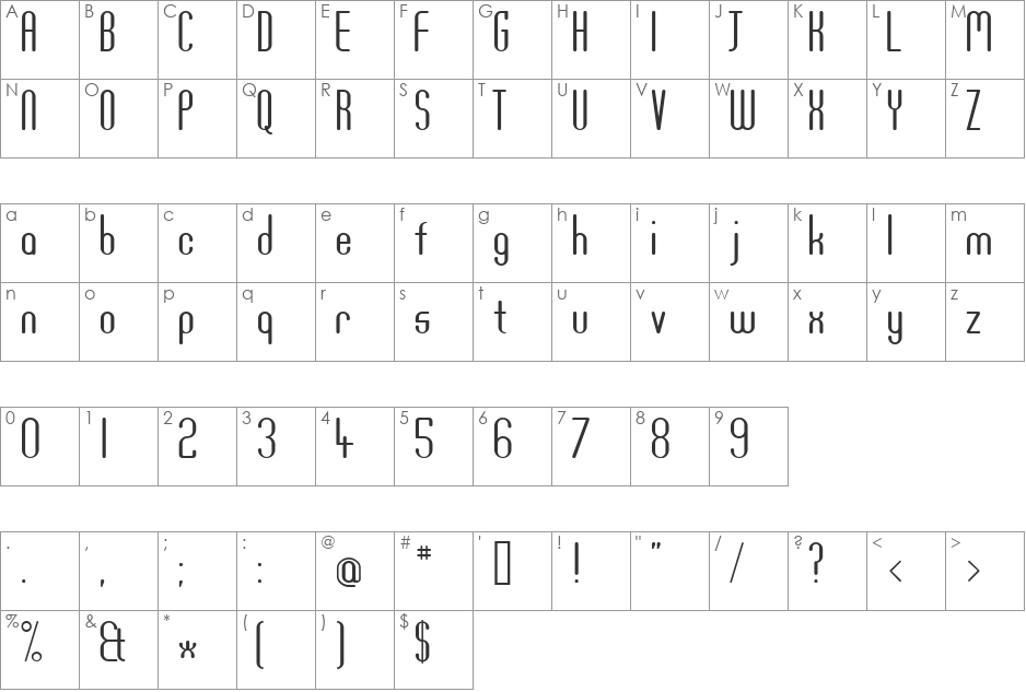 DF667  Plastic Jesus font character map preview