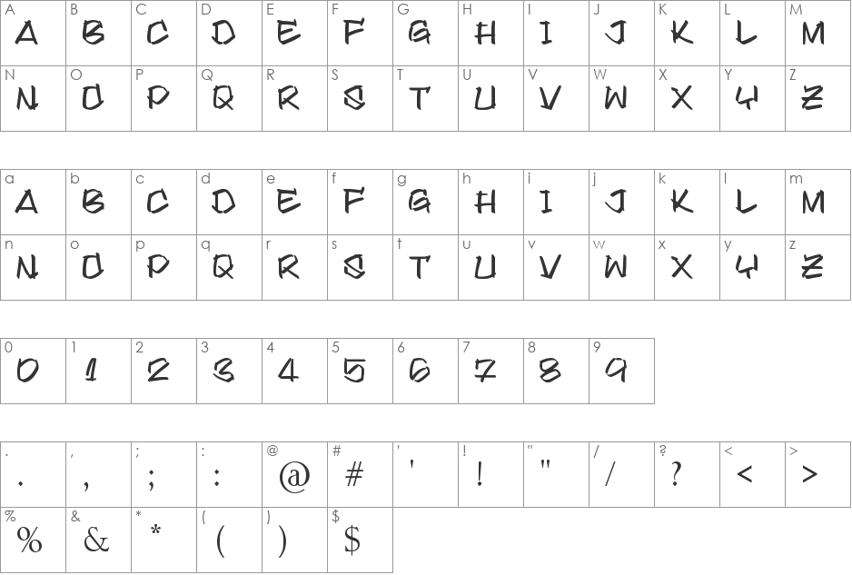 Found it on Dafont font character map preview