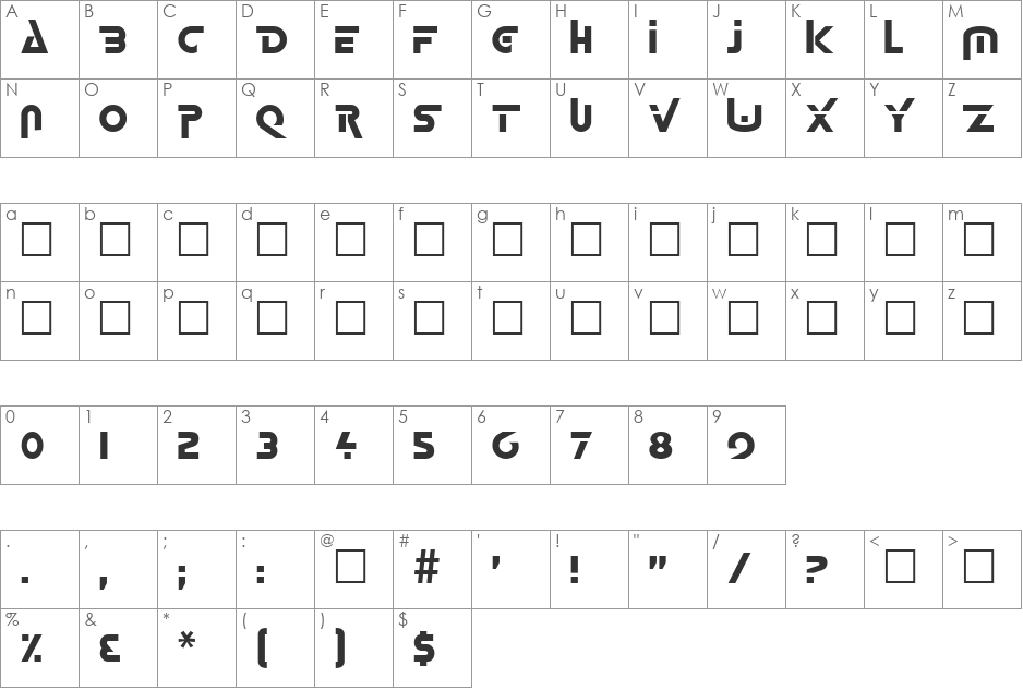LinkerSwash font character map preview