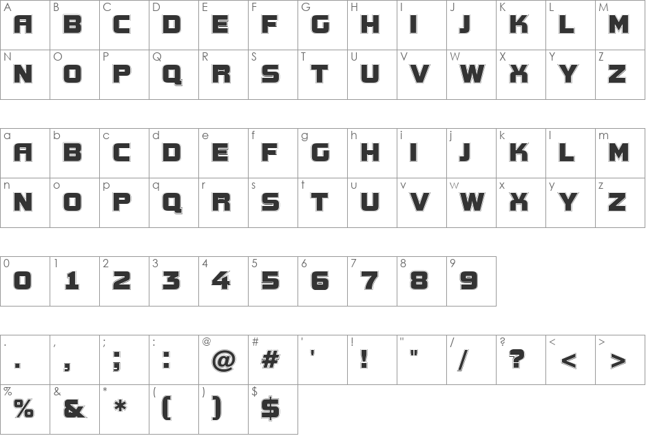 a_ConceptoTitulGr font character map preview