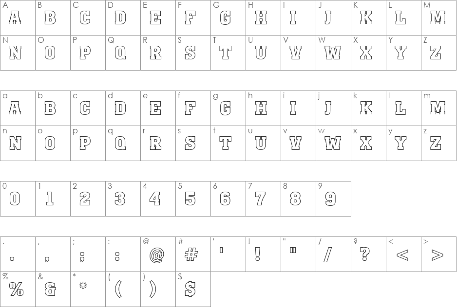 a_MonumentoTitulOtl font character map preview