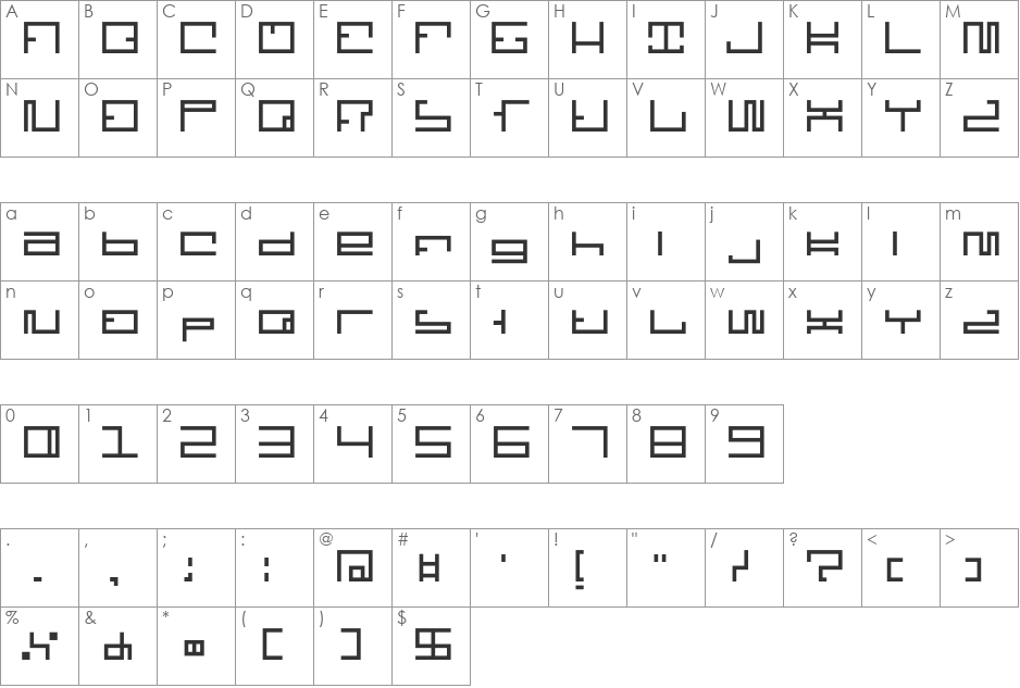 silence process font character map preview